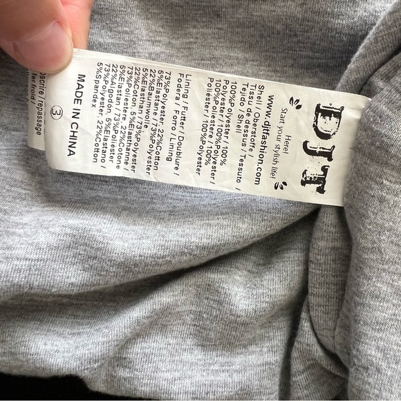 DJT black zip up jacket - Picture 7 of 16